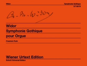 Widor: Symphonie Gothique Opus 70 for Organ published by Wiener Urtext